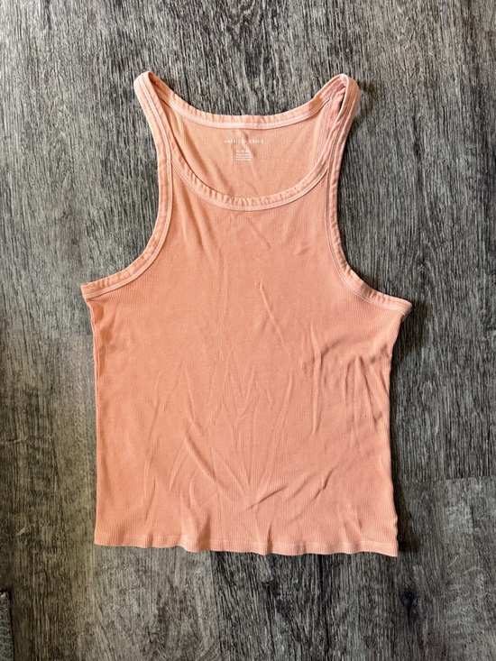 American Eagle Outfitters Tops - American Eagle Outfitters Peach Ribbed Tank